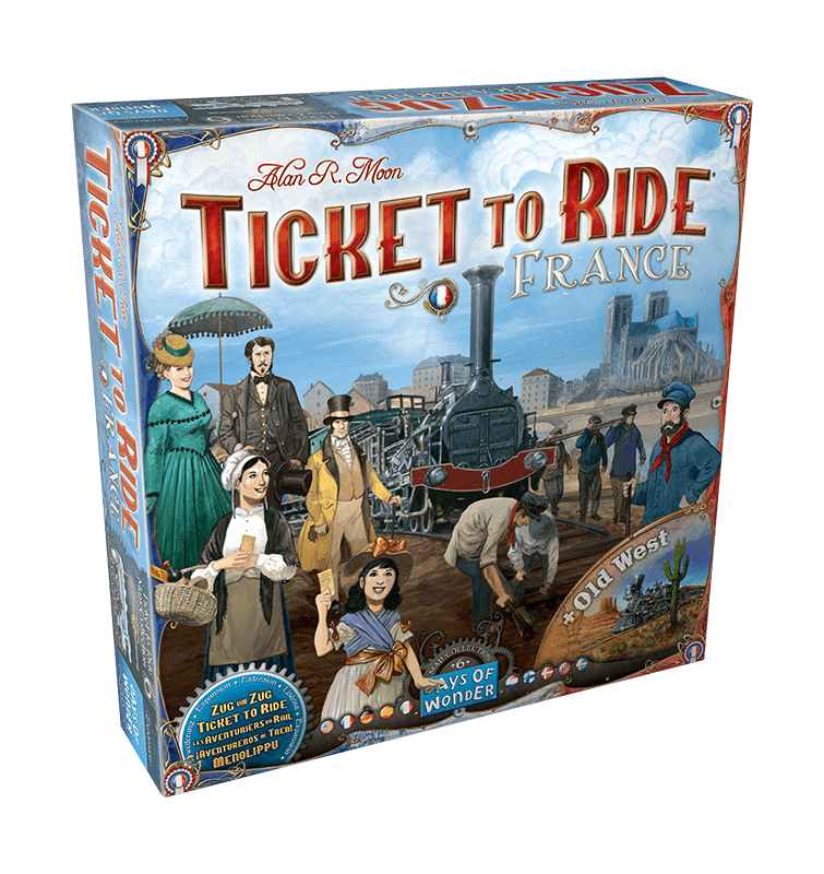 Ticket to Ride – France (Expansion) (Map collection)