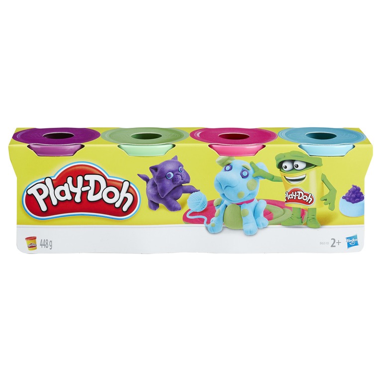 Play Doh – 4 Pack assorted