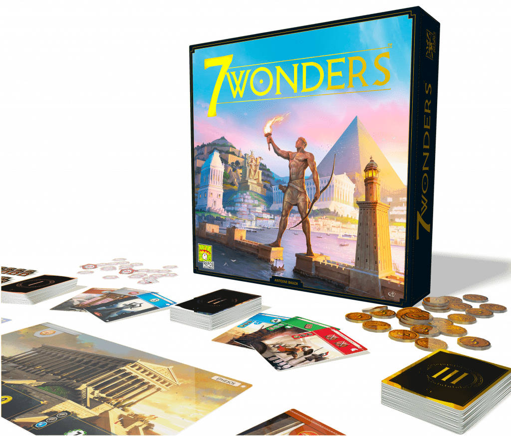 New 7 Wonders board game Architects has players building a replica wonder