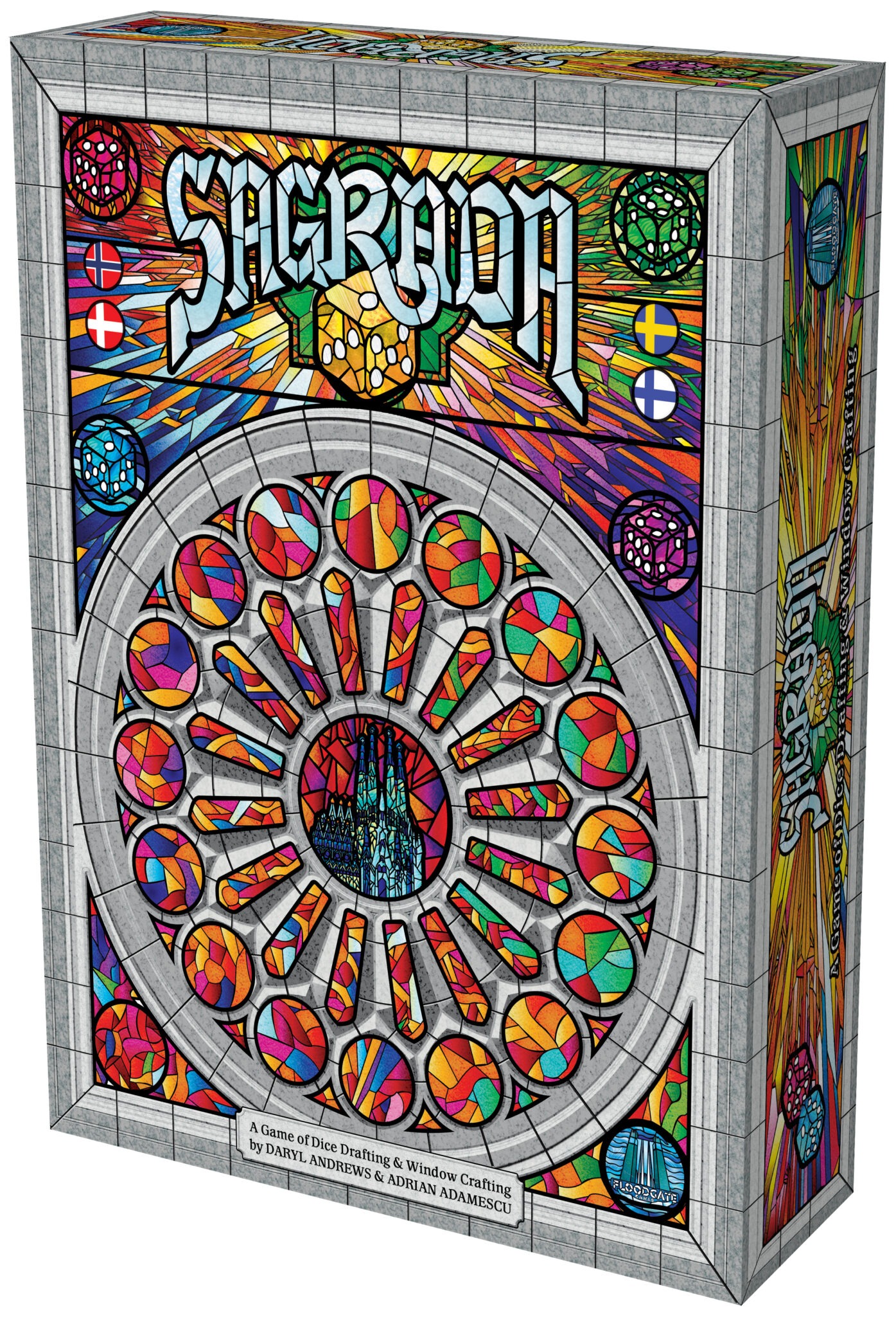 Sagrada Board Game Asmodee Nordics Sagrada Board Game Asmodee Nordics