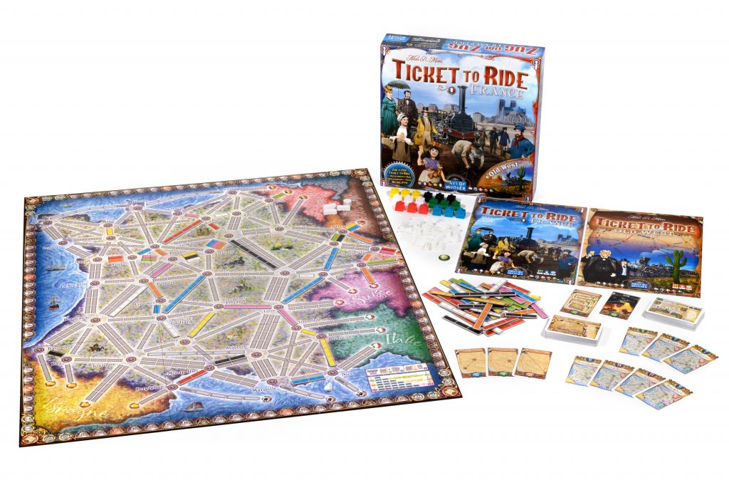 Ticket to Ride – France (Expansion) (Map collection)
