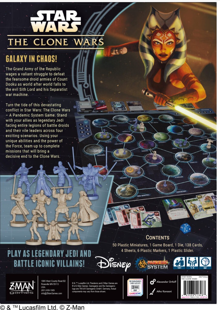 Star Wars The Clone Wars – a Pandemic System