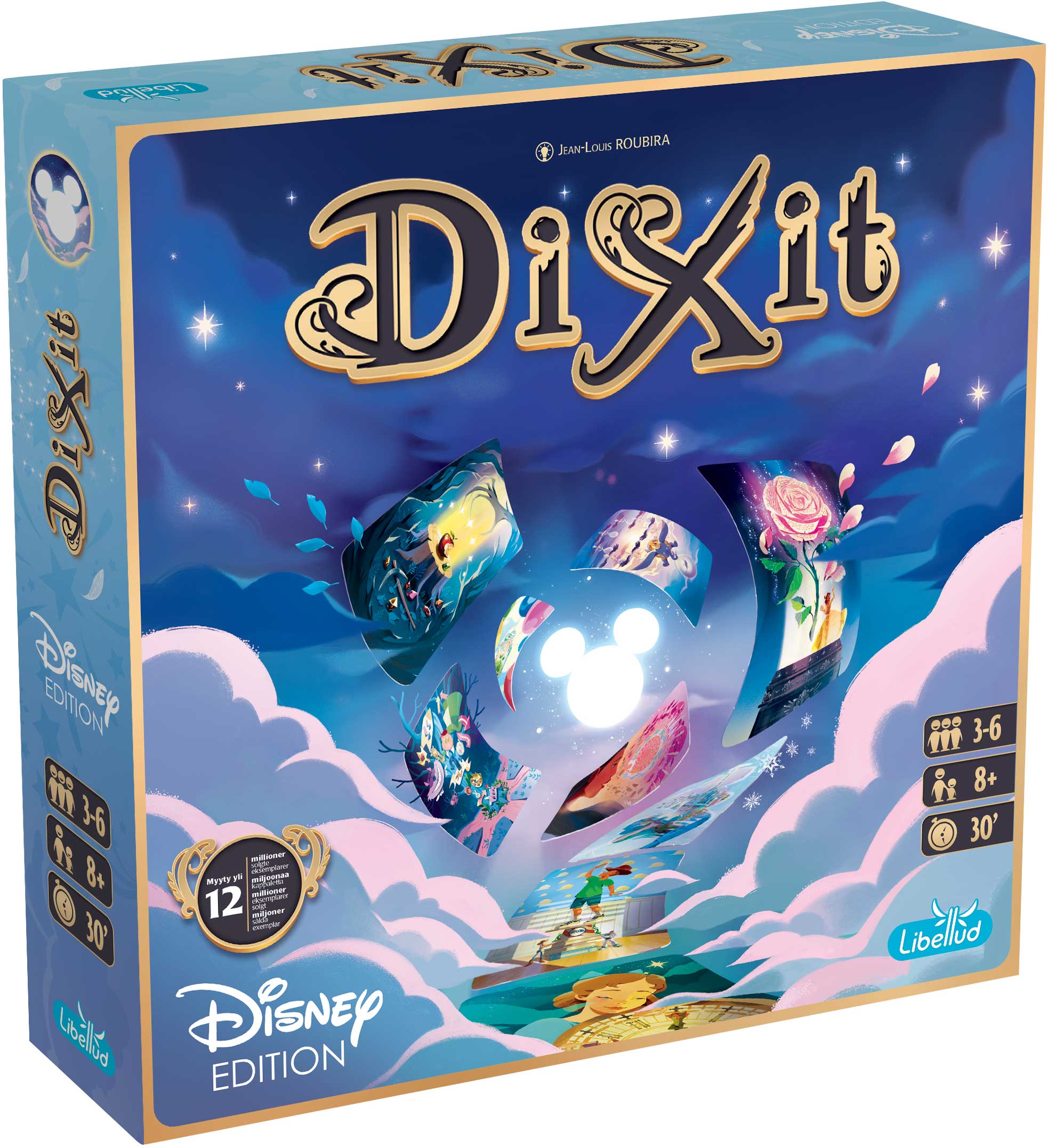 Asmodee Dobble Disney 100 Years of Wonder Card Game Ages 6+ 2-8 Players