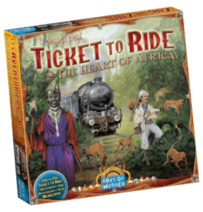 Ticket to Ride – The Heart of Africa (Expansion) (Map collection)