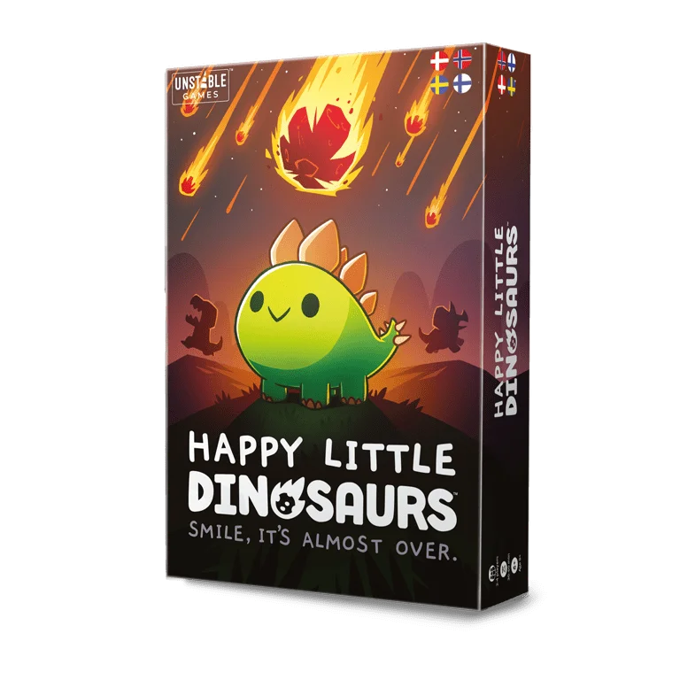 Happy Little Dinosaurs: Pericoli Della Pubertà (Espansione Gioco Da Tavolo Asmodee, Italiano)