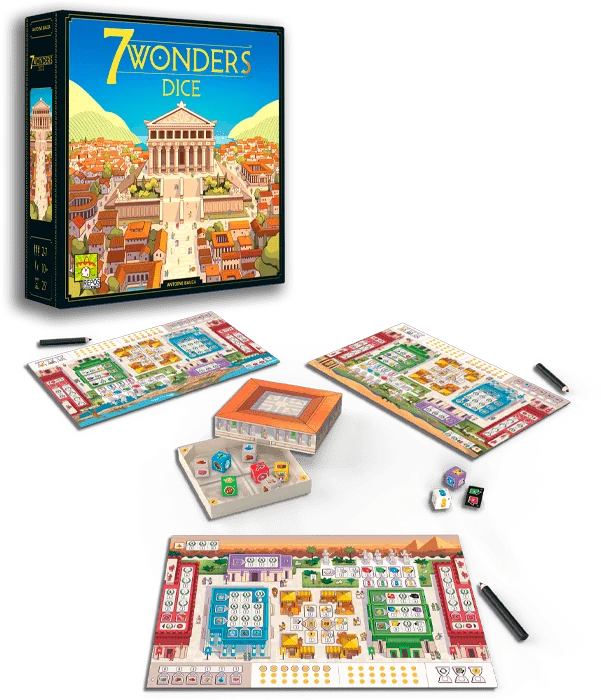 7 Wonders Dice