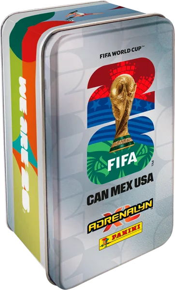 Panini WC 2026 0000s 0001 FIFA WORLD CUP 2026 ADRENALYN XL MEGA TIN ALLpng