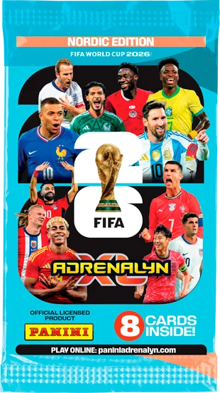 Panini WC 2026 0000s 0006 FIFA WORLD CUP 2026 ADRENALYN XL NORDIC EDITION BOOSTERpng