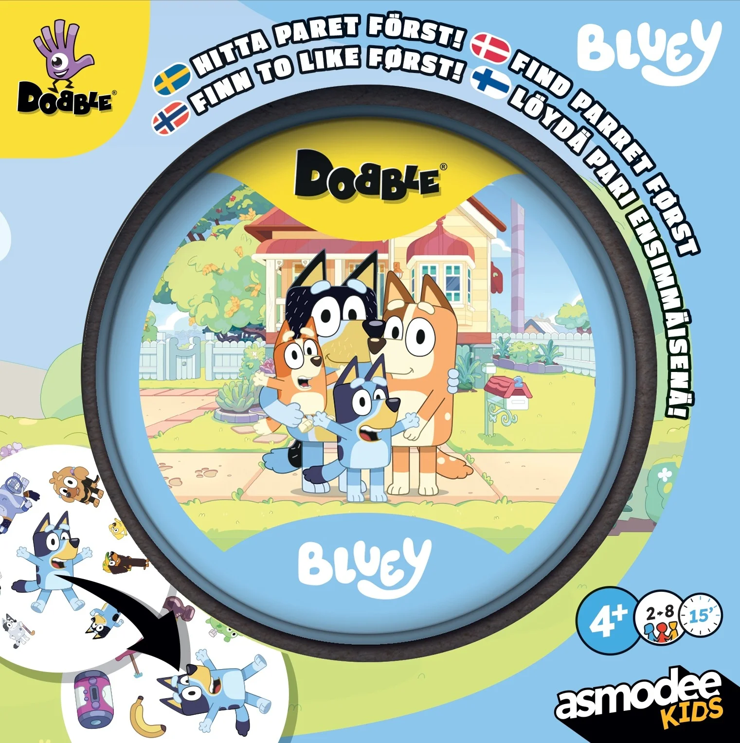 Dobble Bluey Boxed Product