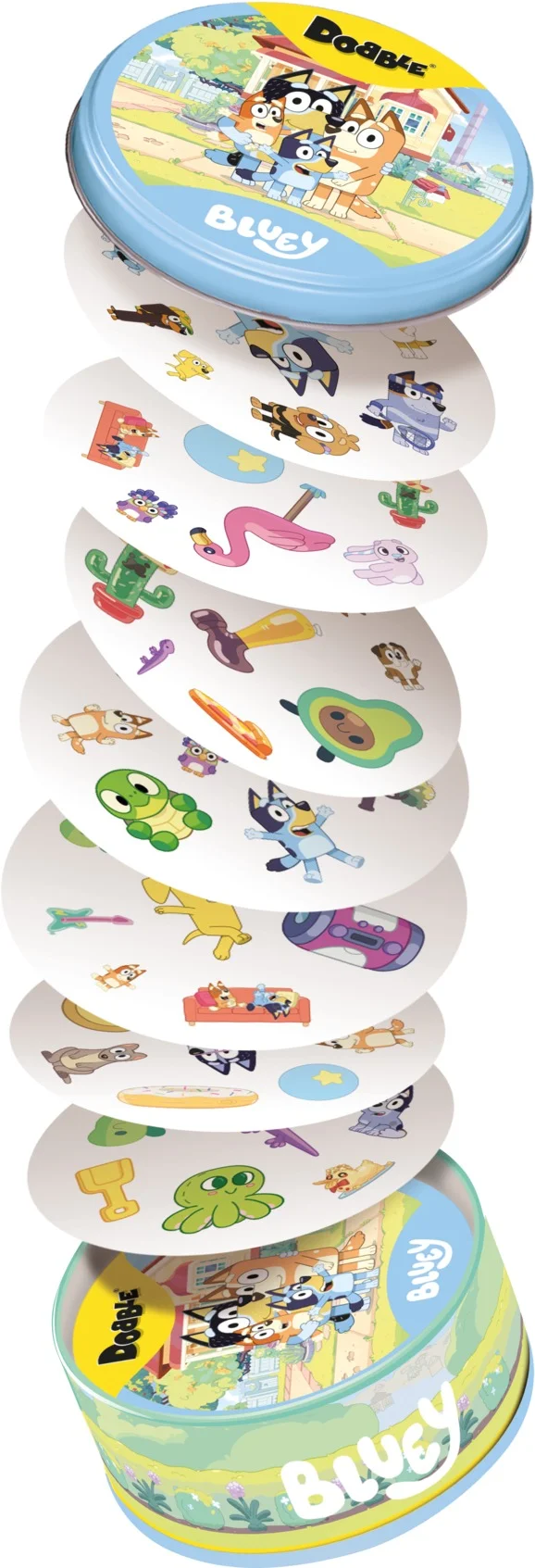 Dobble Bluey Floating Stack