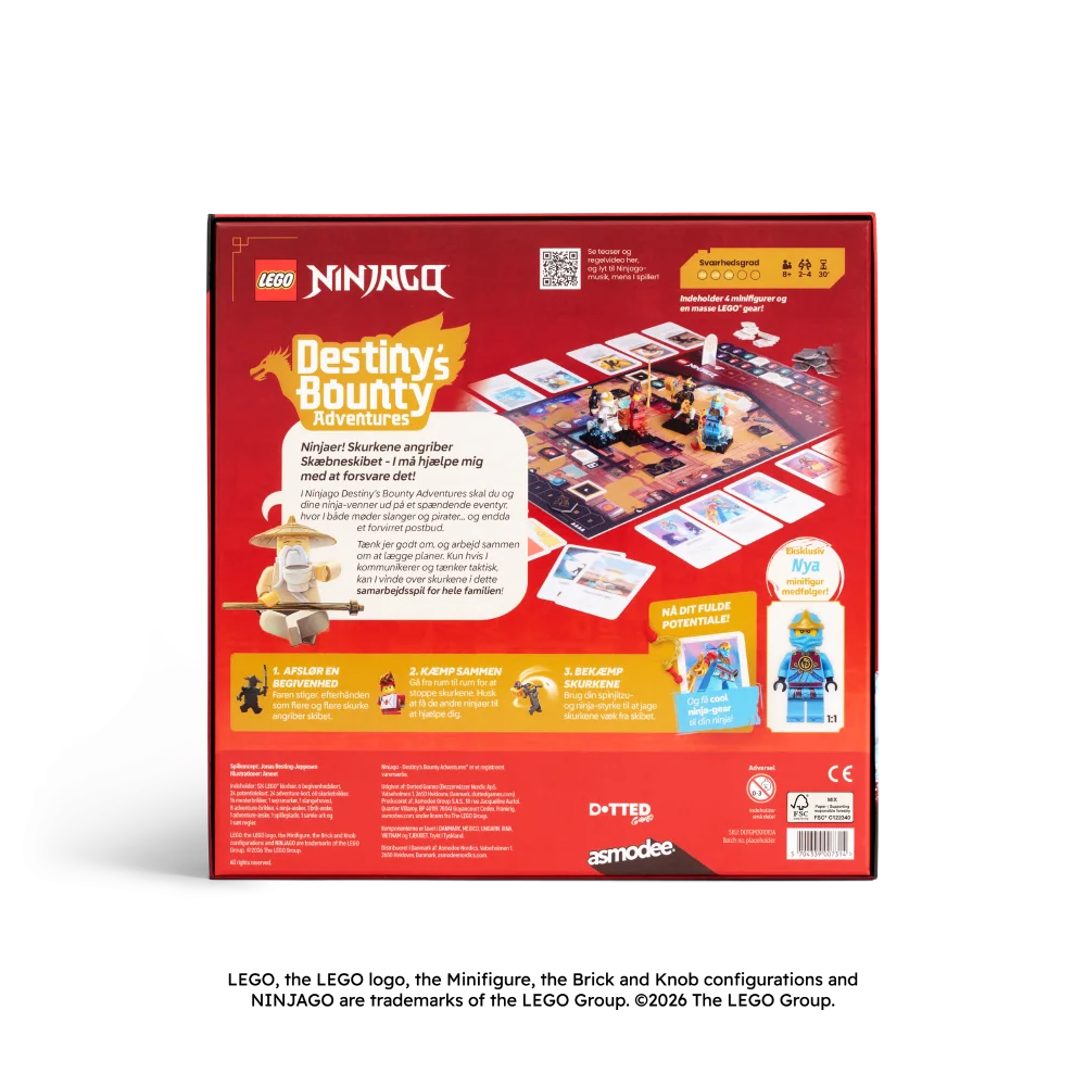 Lego Ninjago Destinys Bounty Box Bottom
