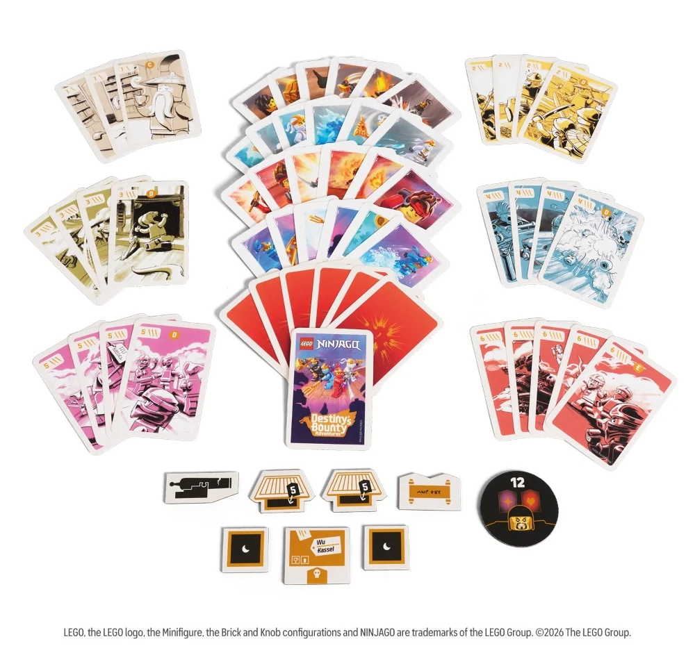 Lego Ninjago Destinys Bounty Box Cards