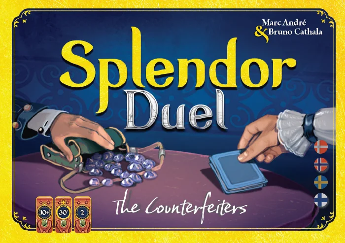 Splendor Duel - The Counterfeiters Exp Box Front