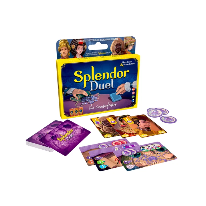 Splendor Duel - The Counterfeiters Exp Unboxed