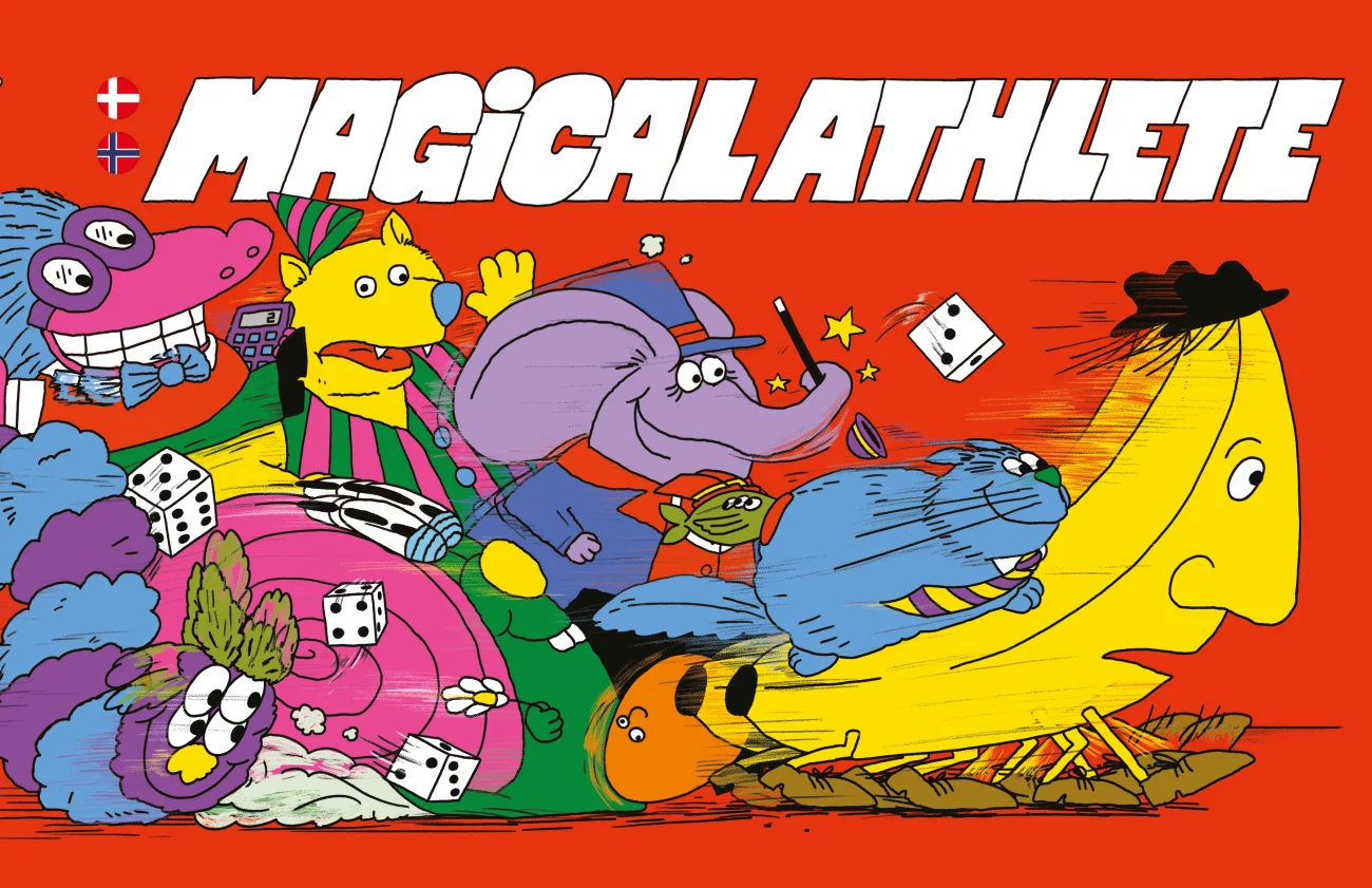 Magical Athlete Front of Box DK/NO