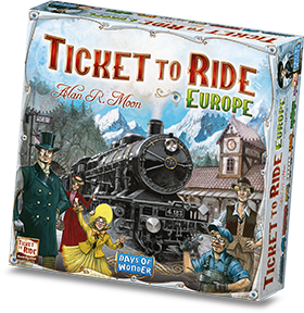 Ticket to ride Europe - Lekolar