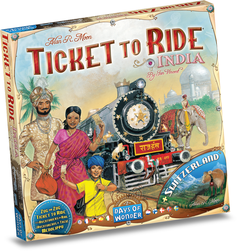 Les Aventuriers du Rail : Inde