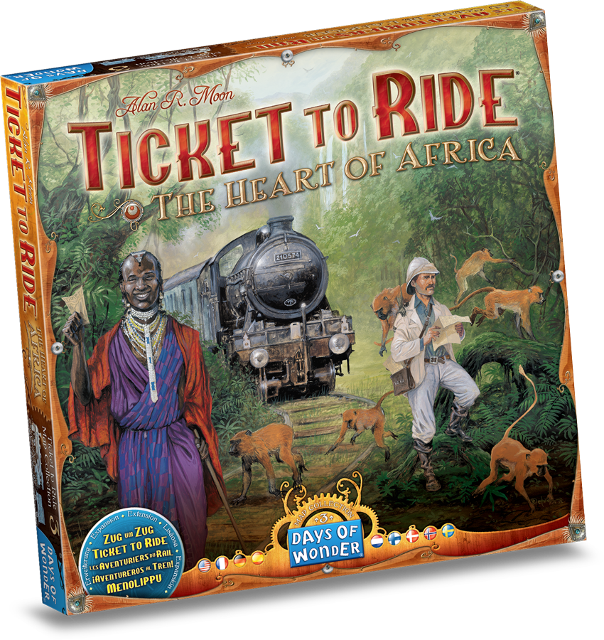 Ticket to Ride: The Heart of Africa