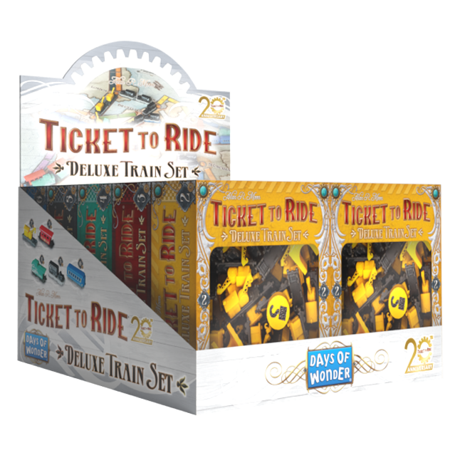 Ticket to Ride : Deluxe Train Set – 20 years