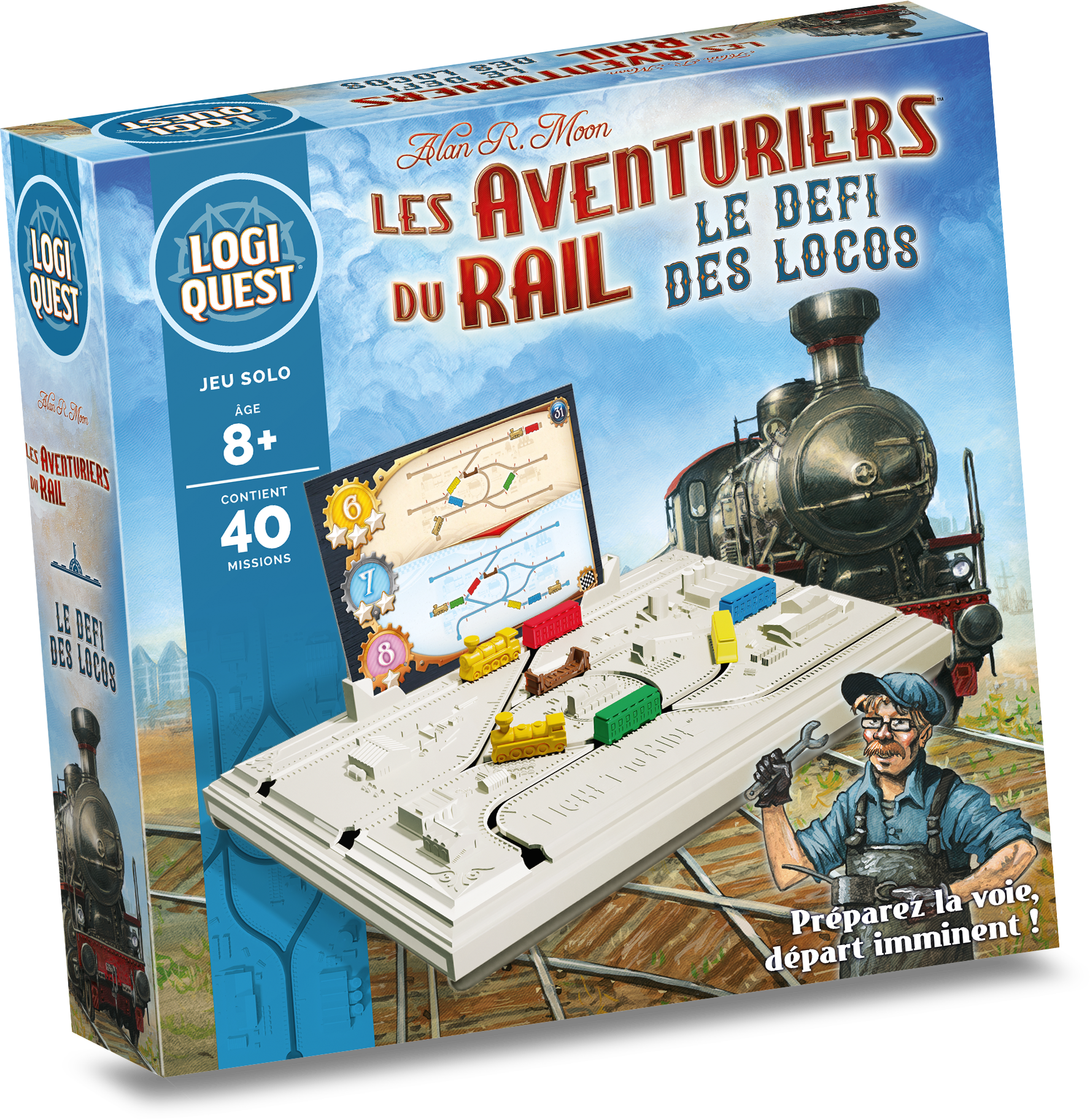 Les Aventuriers du Rail : Le Défi des Locos