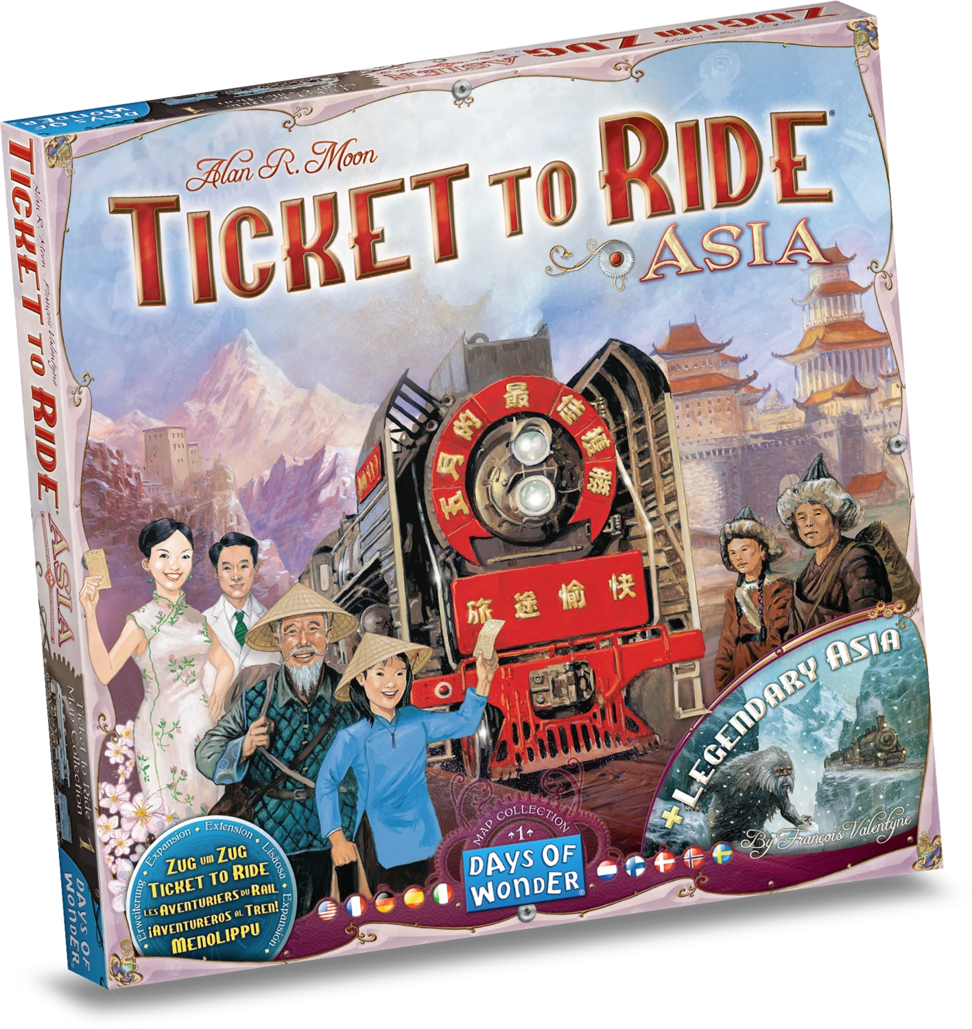 Days Of Wonder Ticket To Ride USA 1910 – Espansione Del Gioco Da Tavolo, 2-5 Giocatori, 8+ Anni