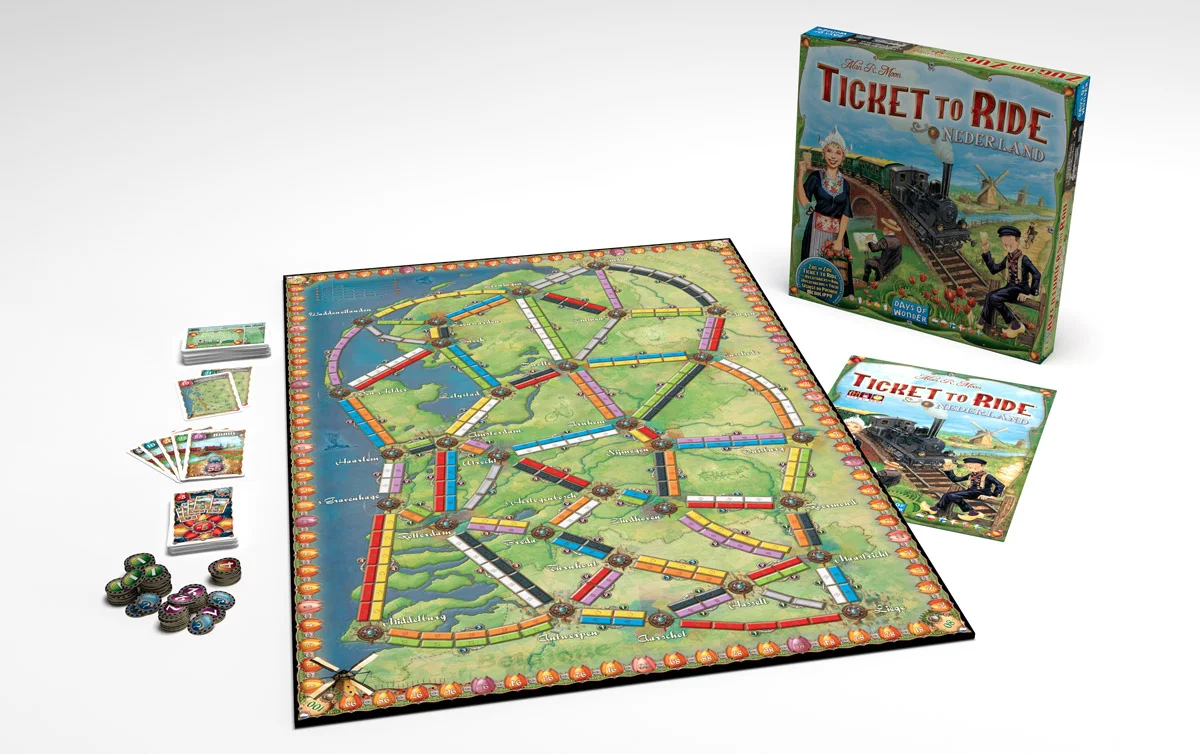 Ticket To Ride : Rails & Sails - A Board Gae By Days Of Wonder | 2-5 Players - Board Gaes For