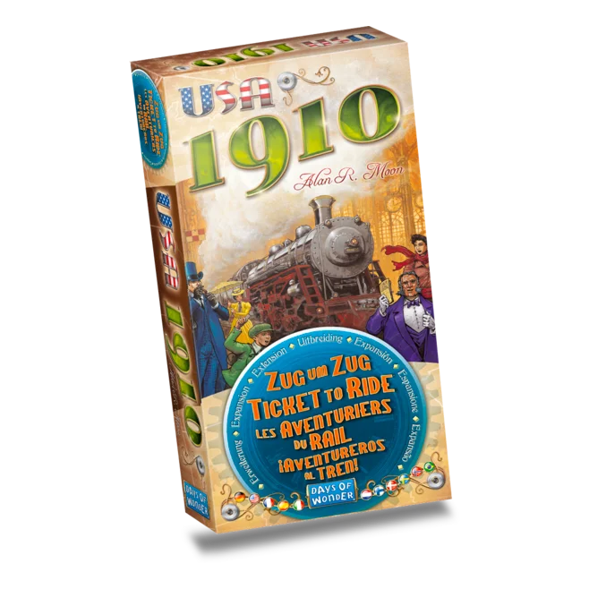 Ticket To Ride: USA 1910 - Espansione Gioco Da Tavolo In Italiano