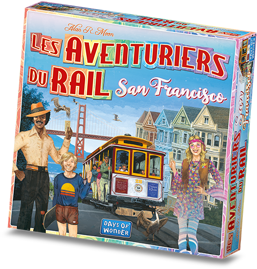 Les Aventuriers du Rail Legacy : Légendes de l'Ouest - Days of Wonders 