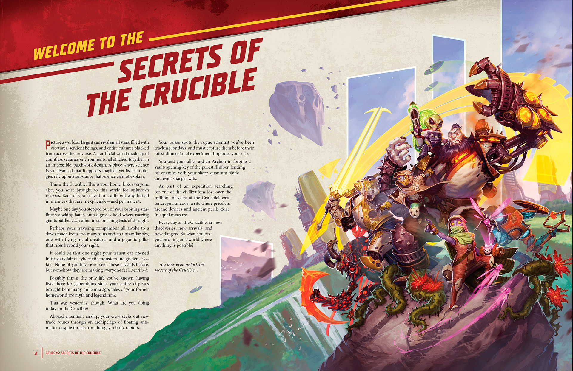 Secrets of the Crucible - Fantasy Flight Games