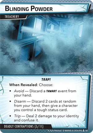 MC65 Cards Blinding Powder