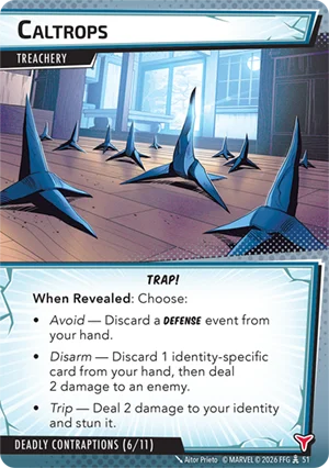 MC65 Cards Caltrops