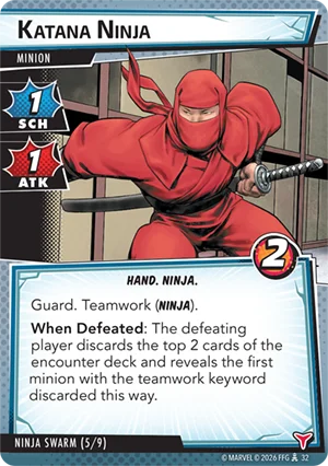MC65 Cards Katana Ninja