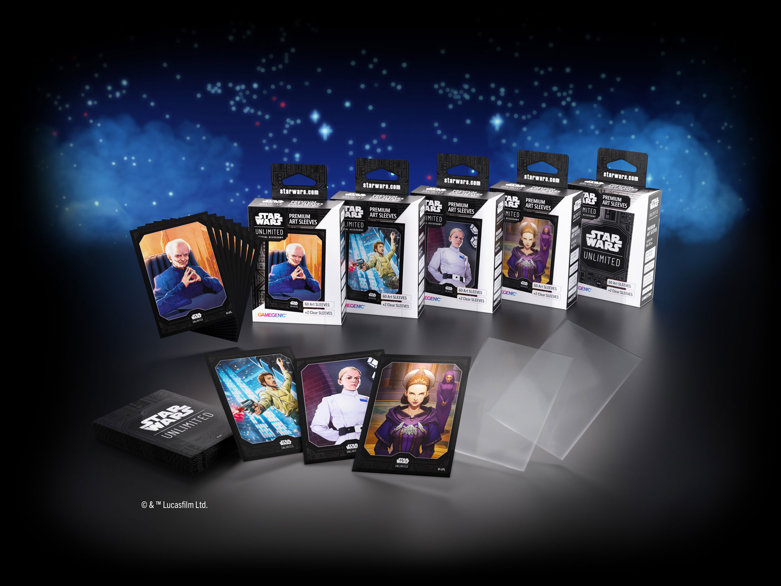 STAR WARS™: UNLIMITED - PREMIUM ART SLEEVES