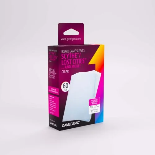 Scythe Magenta Clear Prime Sleeves
