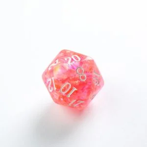 RPG DICE SET - CANDY-LIKE SERIES - Peach D20