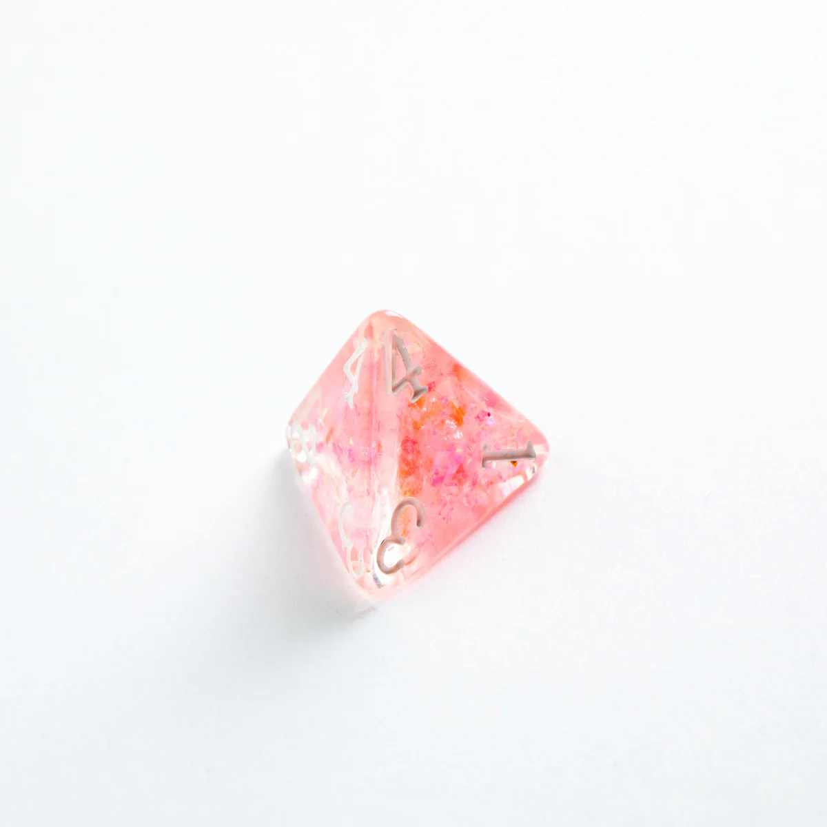 RPG DICE SET - CANDY-LIKE SERIES - Peach D4