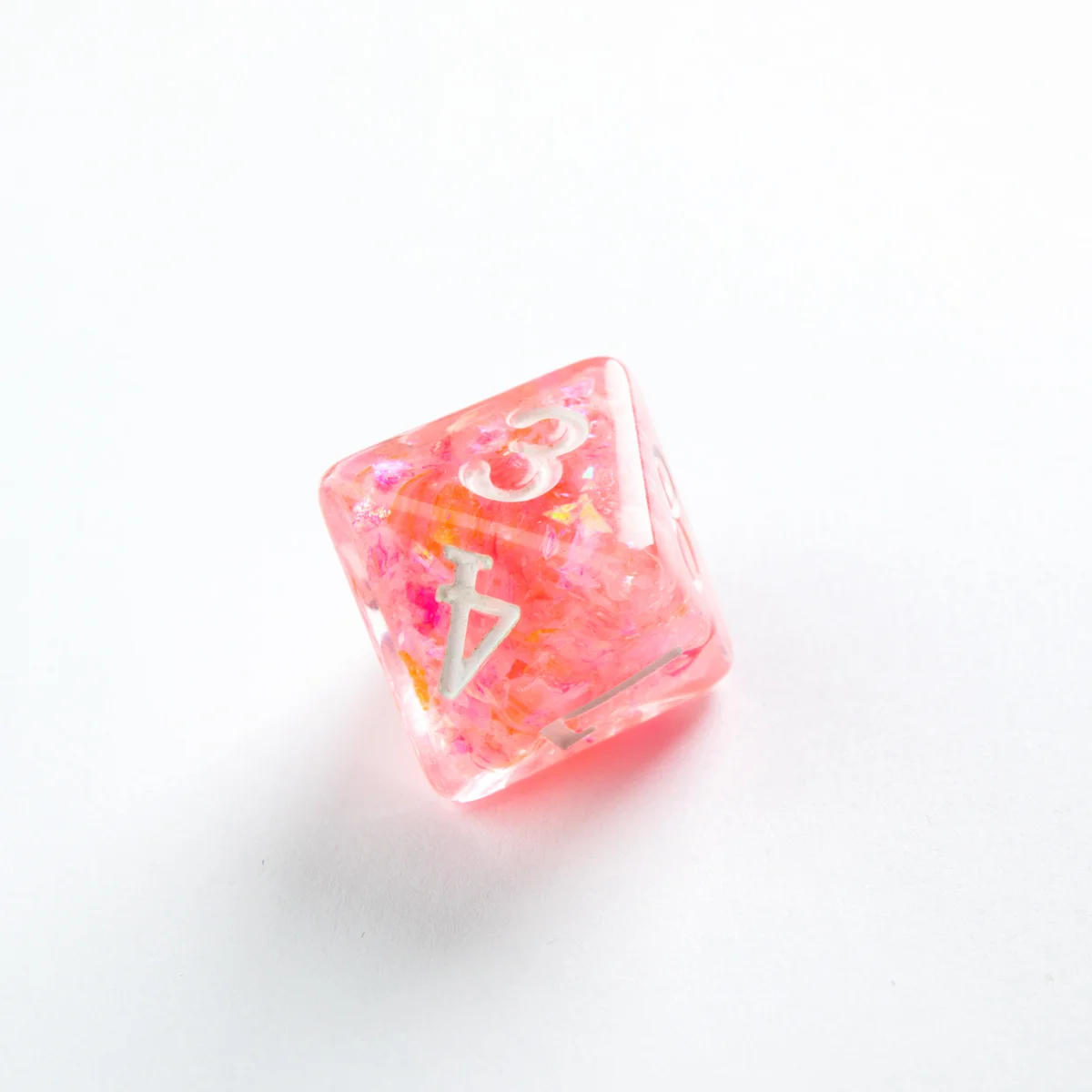 RPG DICE SET - CANDY-LIKE SERIES - Peach D8