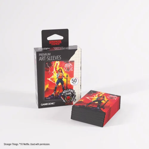 Stranger Things - Hellfire Club - Premium Art Sleeves - Eddie Munson