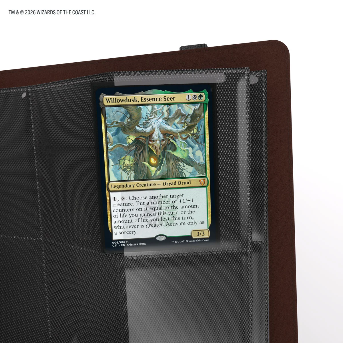 Magic: The Gathering - Secrets of Strixhaven - Cards Almanac Premium Slipcase Album 18 Pocket