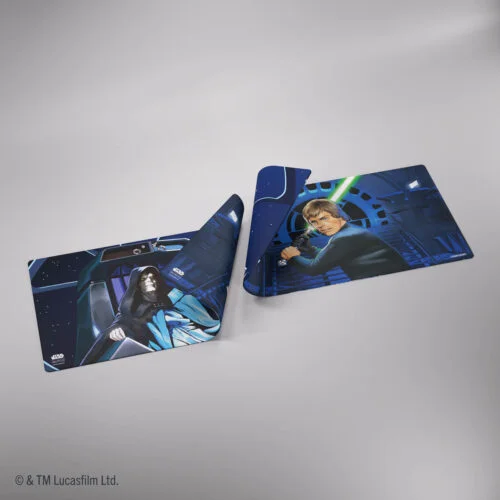 Star Wars Unlimited - Ashes of the Empire - Double Sided Game Mat Jedi Luke Skywalker Emperor Palpatine