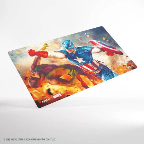 Magic: The Gathering - Marvel Super Heroes - Prime Playmat - Captain America Super Soldier