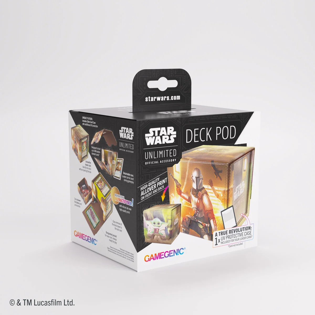 Star Wars Unlimited - Ashes of the Empire - Deck Pod The Mandalorian Grogu Star Wars Unlimited - Ashes of the Empire - Deck Pod The Mandalorian Grogu