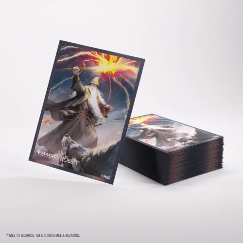 Magic: The Gathering - The Hobbit - Premium Art Sleeves - Gandalf Shadows