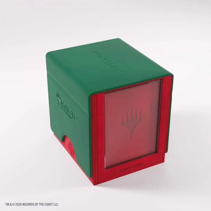 Vue de l'étui de présentation Slide Card Case intégré à la Sidekick PRO Konstrari
