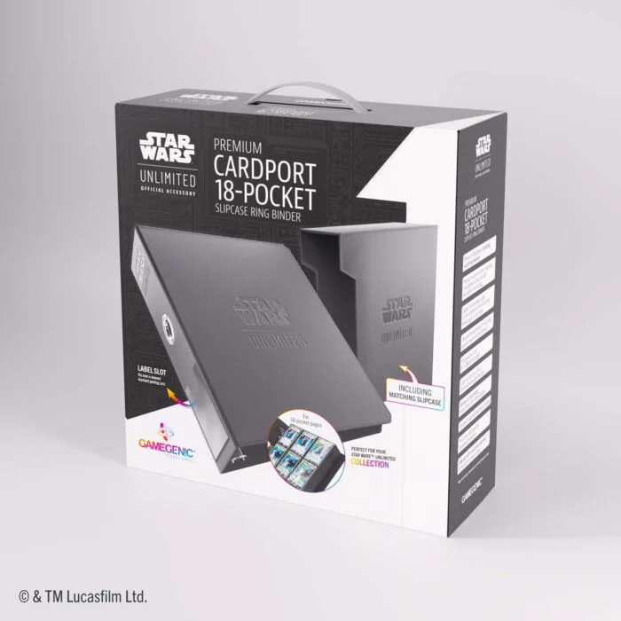 STAR WARS™: UNLIMITED PREMIUM CARDPORT SLIPCASE RING BINDER – 18