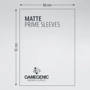 MATTE PRIME SLEEVES MATTE PRIME SLEEVES