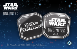Star Wars™ : Unlimited - Jeton d'initiative et mini-boîte.