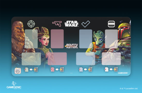 Star Wars™: Bounty Hunters – tapis de jeu Gamegenic exclusif !
