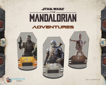 Le Mandalorien™: le jeu d’aventures, 8 personnages en acrylique