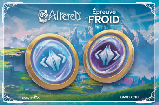 Altered – L’épreuve du Froid – jeton 1er joueur Gamegenic